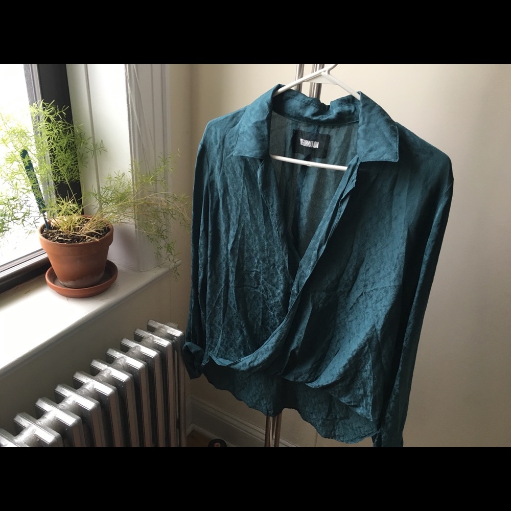 Reformation shirt size m